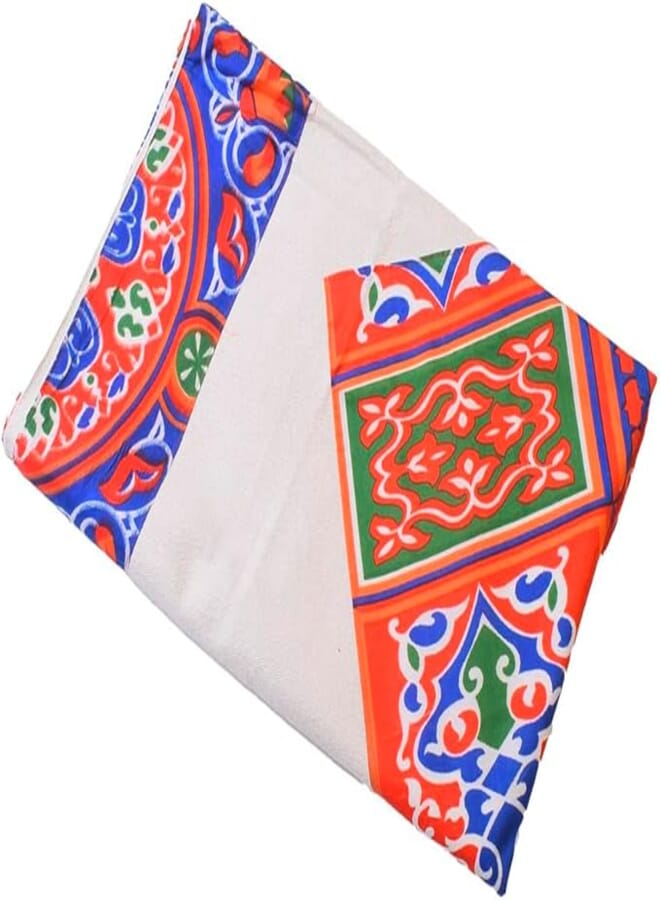 Fabric Tablecloth, 100x100 cm - Multicolor - 108