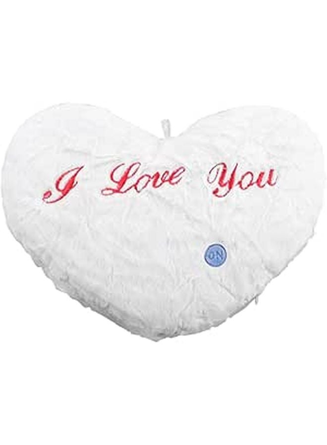 Heart Shaped Glow Pillow Night Light Cushion For Home Decor Birthday Festival Gift - Image 1