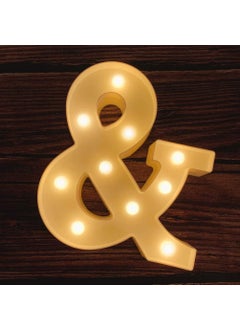 MUMUXI MUMUXI 5W LED Marquee Letter Lights Warm White Alphabet 
