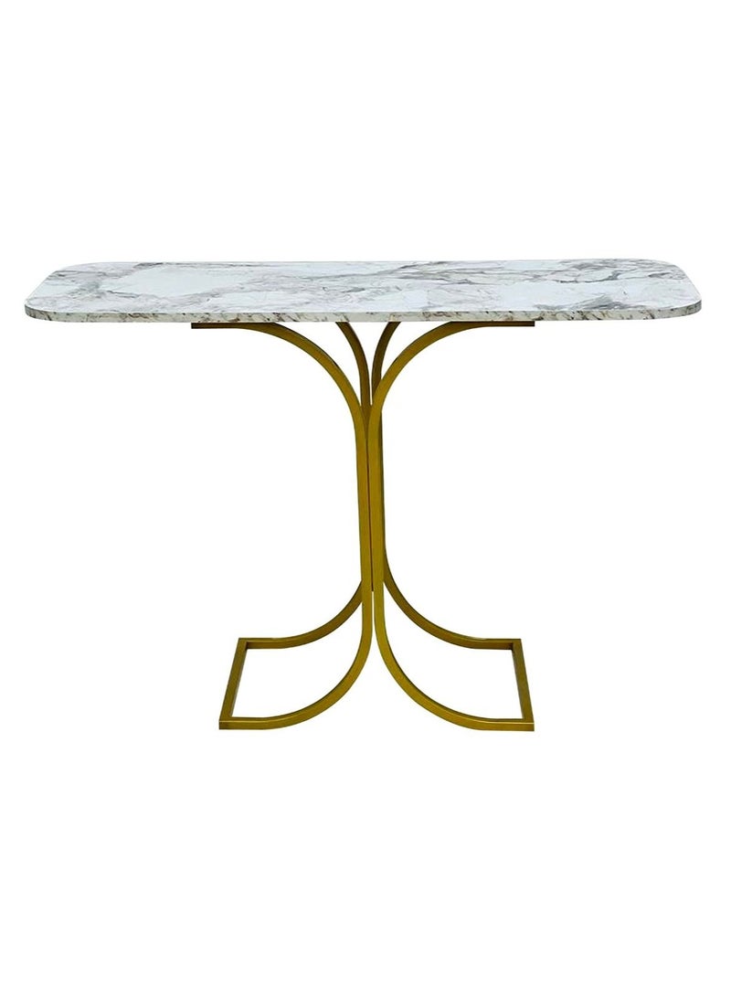 Living Console Table Hallway Unit With Solid Top  110*35*78CM - Image 1