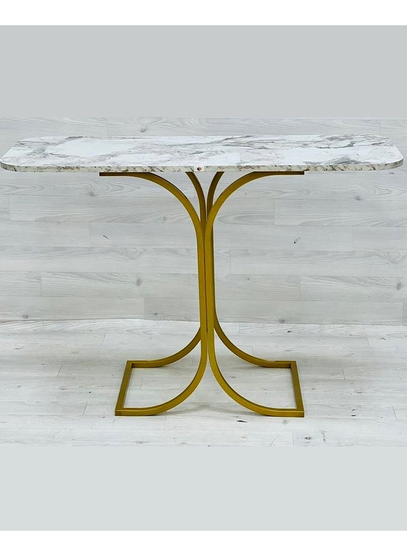 Living Console Table Hallway Unit With Solid Top  110*35*78CM - Image 4