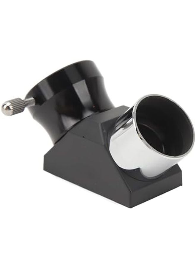 90 Degree Diagonal Mirror for Telescopes Fully Coated Lens Aluminum Alloy ABS Plastic with Dust Covers - Image 3
