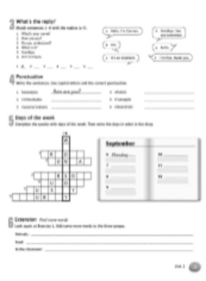 Cambridge Messages - English course for lower-secondary students _ level 1_Workbook - Image 3