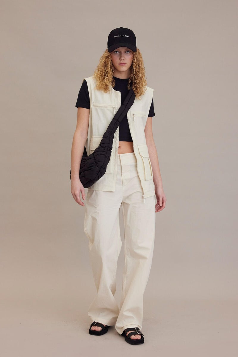 Manuka Technical Detailed Vest Vanilla  - Image 5