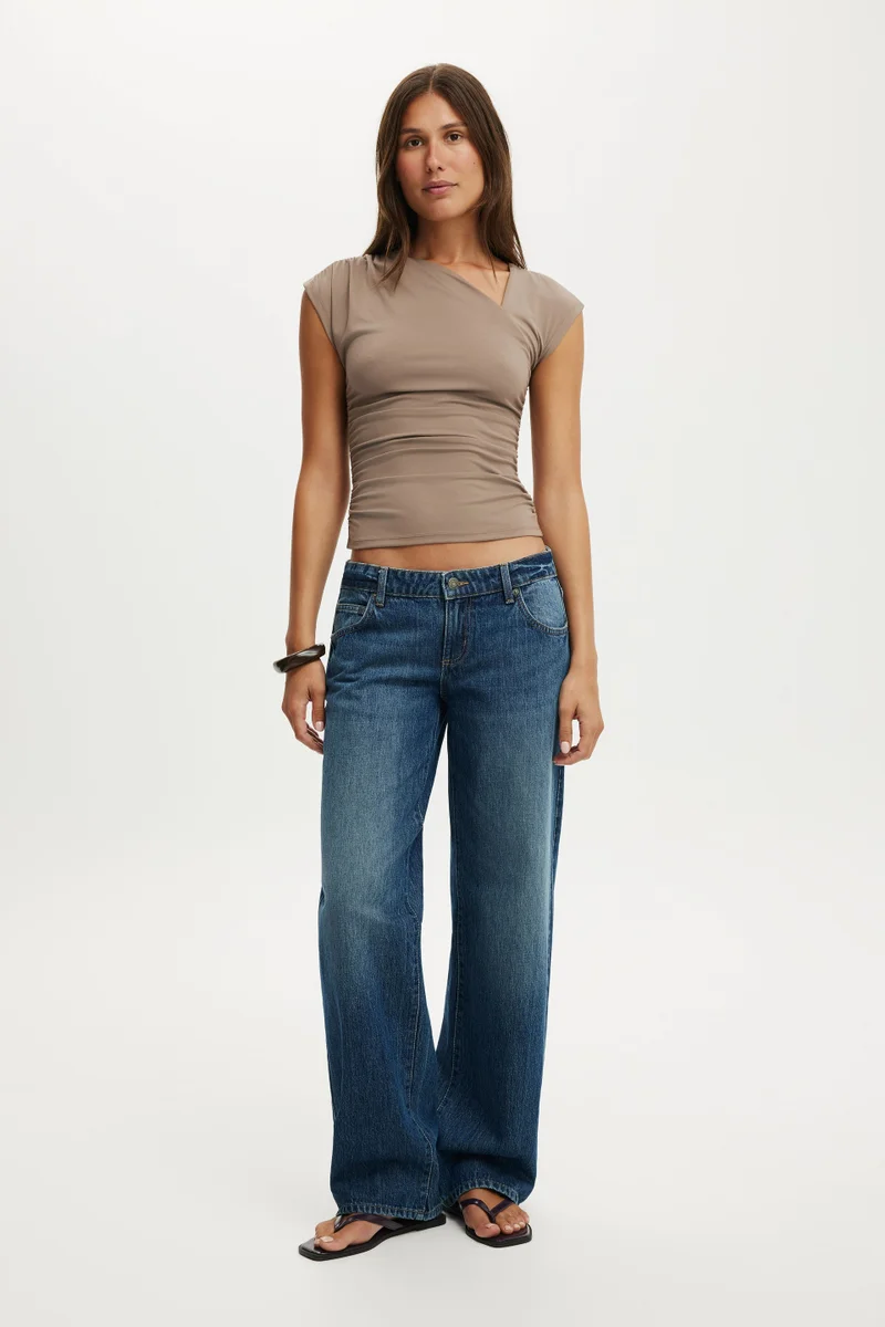 Cotton On SCOUT ASYMMETRIC SHORT SLEEVE