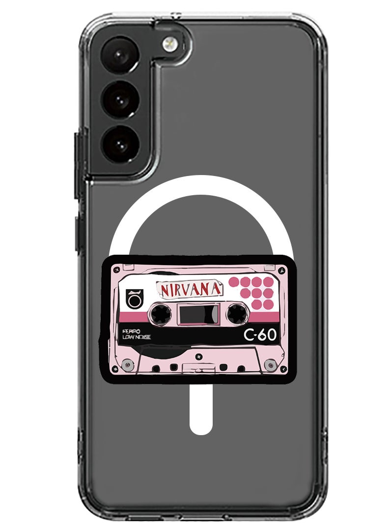 Theodor Magnetic Case for Samsung Galaxy S23 6.1-inch Compatible with MagSafe Wireless Charging, Shockproof Phone Bumper Cover FORZA173 Nirvana - Image 1