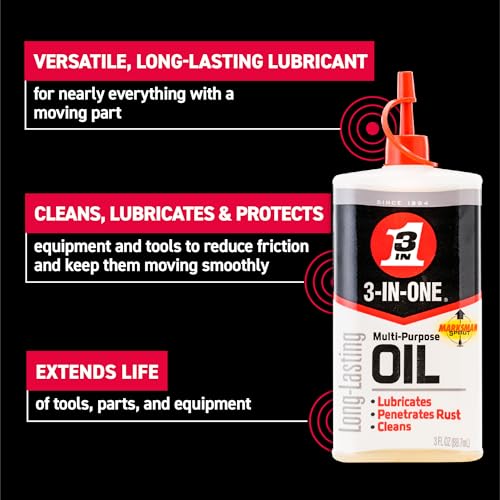 3 in one 3-IN-ONE 100355 Multi-Purpose Oil 3 oz (Pack of 1) - Image 2
