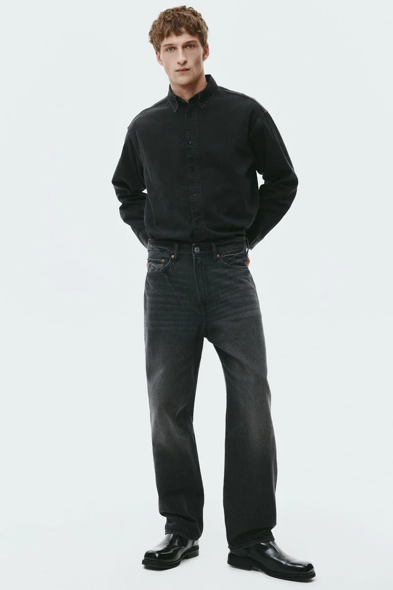 اتش اند ام جينز بقصّة واسعة