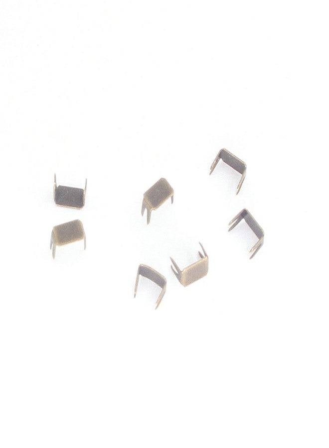 #5 ٣٠٠ قطعة من سدادات سحاب نحاسية عتيقة، سفلية وعلوية، لإصلاح السحابات (نحاس عتيق) Leekayer - Image 3