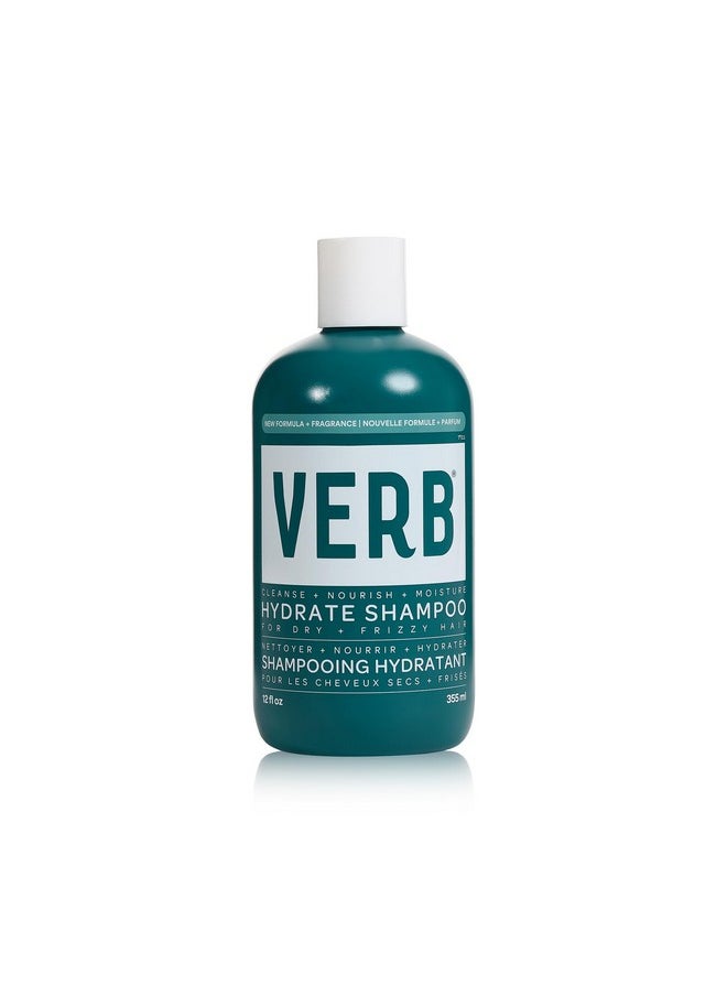 verb VERB® Hydrate Shampoo Cleanses Dry and Frizzy Hair to Reduce Frizz and Add to Moisture Hair, 12 oz  - Image 1