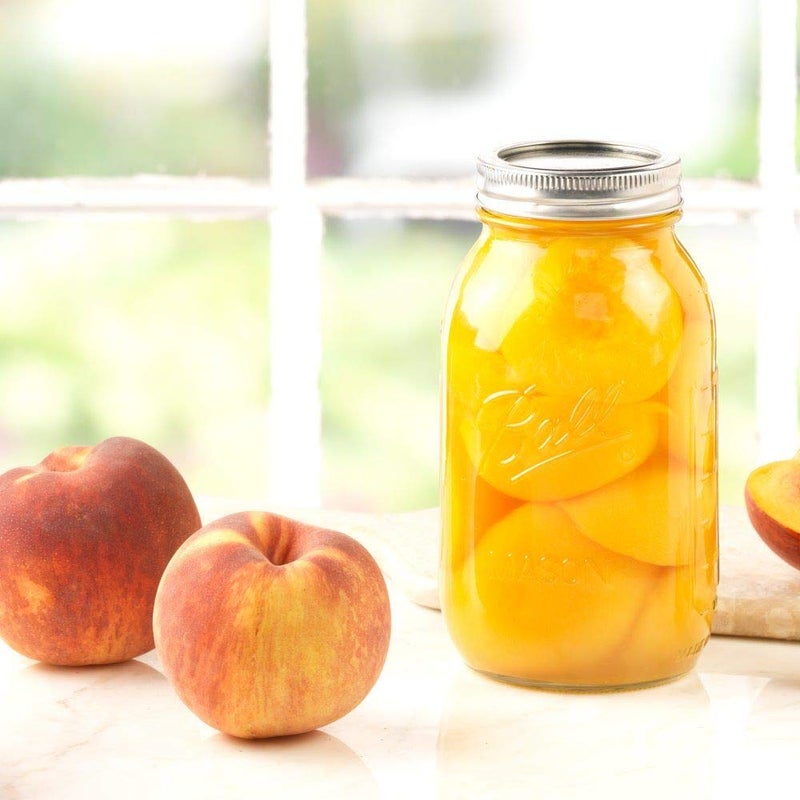 Ball Ball Regular Mouth 32-Ounces Mason Jar with Lids and Bands, Clear,(Pack Of 2)  - Image 3