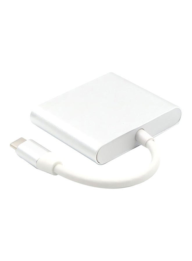 NIBEMINENT Type C To HDMI USB Charging Adapter Converter Gold - Image 1