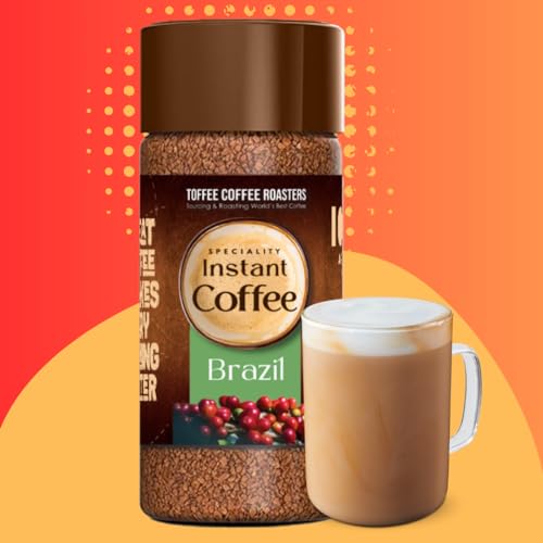 Toffee Coffee Roasters | Brazil Speciality Instant Coffee | As Seen On Shark Tank | 50 gm | Arabica | Ready in Seconds | Makes 25 Cups - Image 2