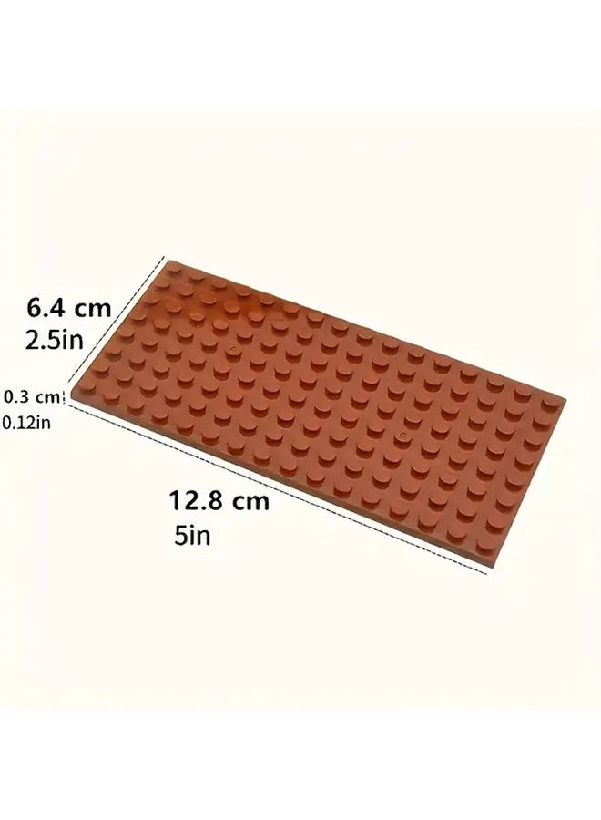 Purple Building Tower Model with Base Plates and Columns for DIY Decoration Gift - Image 2