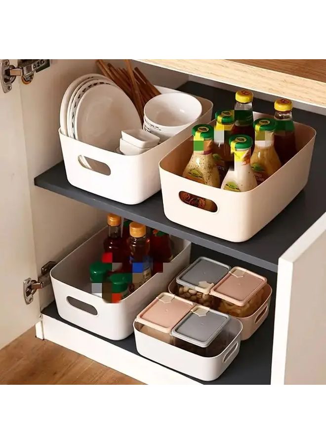 5Pcs Multi-Functional Storage Box Set With Clear Window For Kitchen Office Bathroom - Image 2