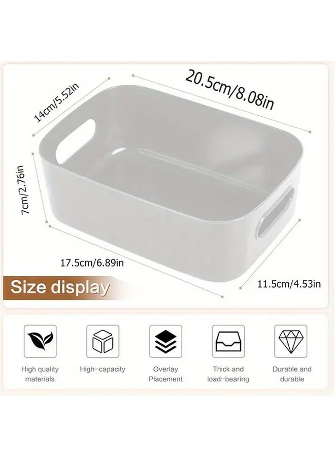 5Pcs Multi-Functional Storage Box Set With Clear Window For Kitchen Office Bathroom - Image 4