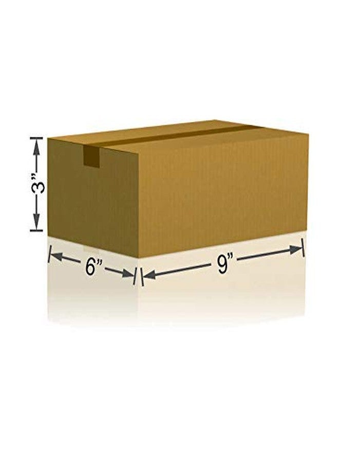 POWERLON Packsafe Shipping Boxes 9 x 6 x 3 inches 3 Ply Corrugated Cardboard Boxes for Shipping Package (Pack of 50) - Image 1