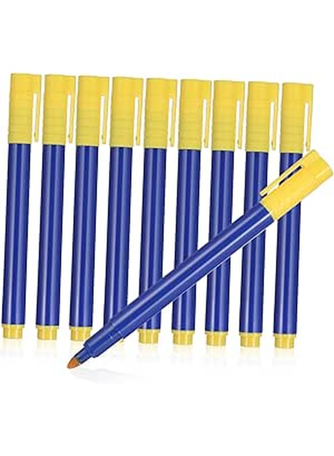 10 Water Based Money Detector Pens Ergonomic Grip Fade Resistant Ink Bill Checker - Image 1