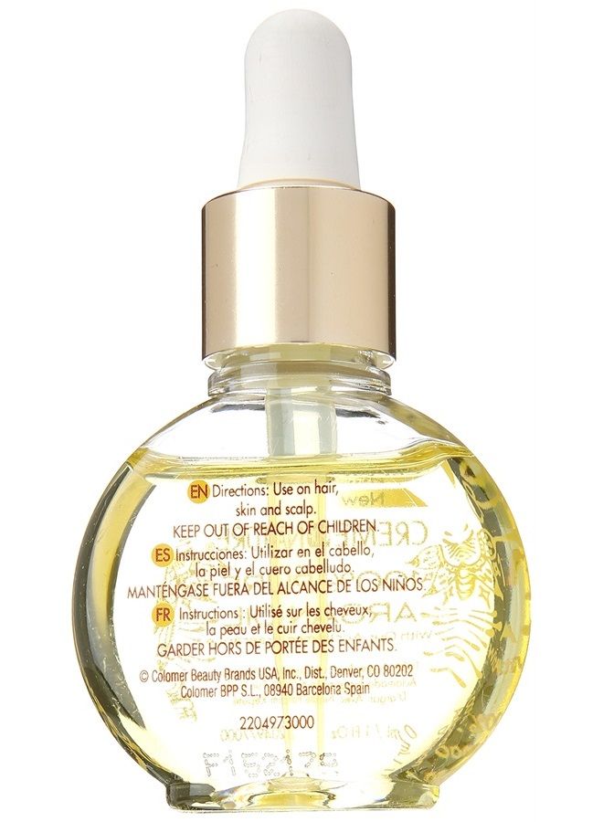 Creme of Nature 100% Pure Argan Oil From Morocco by Creme of Nature, Restores, Protects and Moisturizes Hair, Scalp & Skin, 1 Fl Oz 
