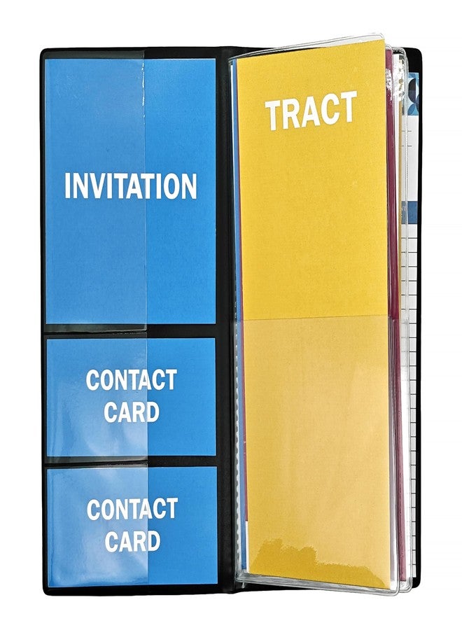 ASVP Shop JW Ministry Organizer Tract Holder Jehovah Witness Field Service (Green Floral) - Image 5