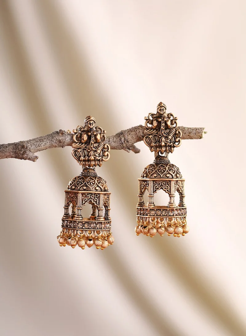 Priyaasi Dome Shaped Temple Jhumkas