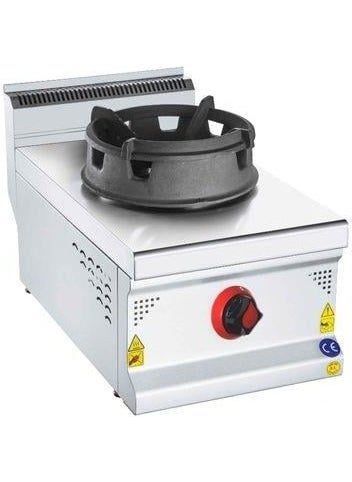 CSA Inox Karacasan Industrial 700 Series Counter Top Single Natural Gas Wok Cooker 