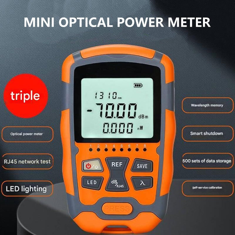 Multifunction Optical Power Meter Integrated Light Source And Cable Tester M7 For Field Use - Image 5