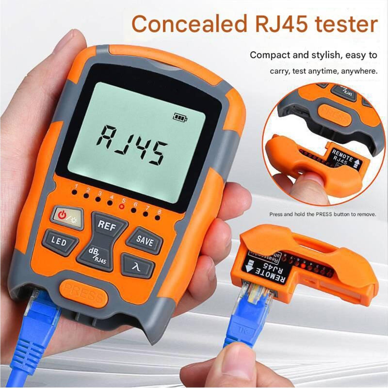 Multifunction Optical Power Meter Integrated Light Source And Cable Tester M7 For Field Use - Image 3