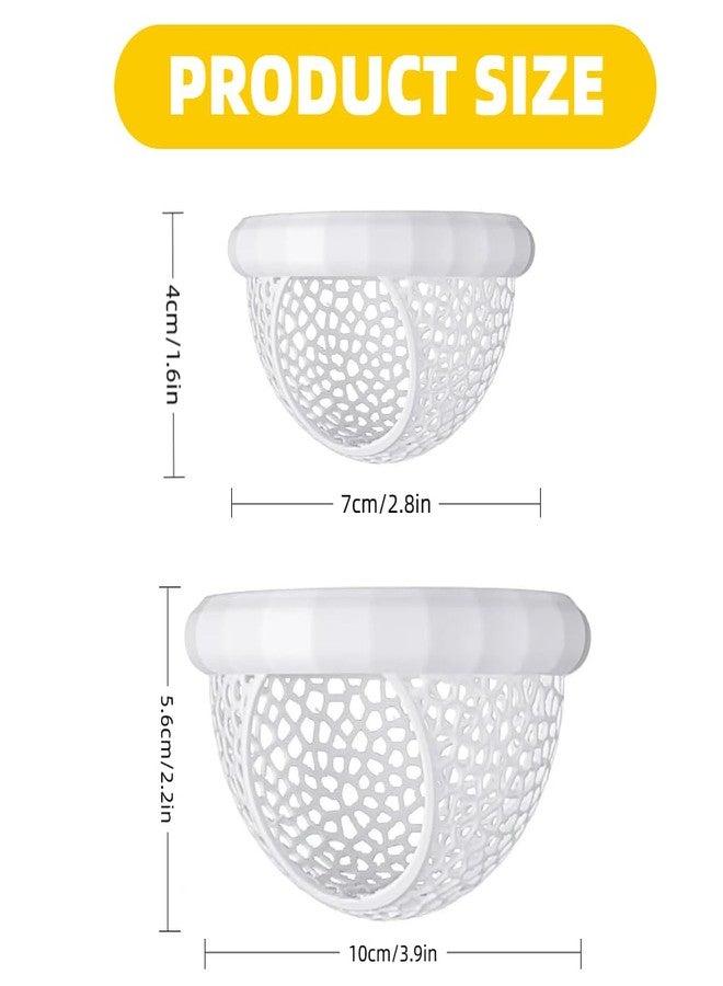Laoha 2 PCS Floating Betta Hammock & Shrimp Shelter - 3D Printed Aquarium Decor with Feeding Ring, Safe Resting Spot for Betta Fish, Shrimp and Small Fish(2, White) - Image 2