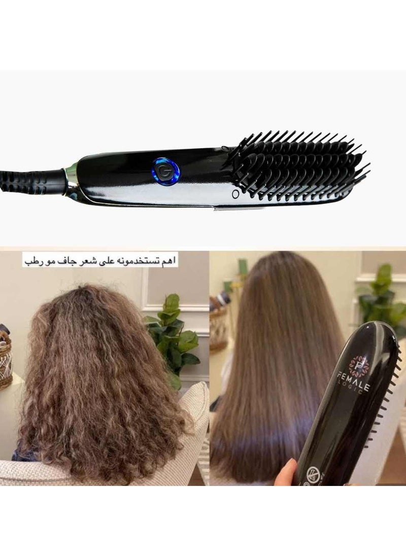 منطق الأنثى - فرشة الراحة الحرارية ، استشور الراحة لفرد الشعر ، أمان للاستخدام ، سهل التحنقل ، صغير الحجم ، يعمل بدرجتين - Image 1