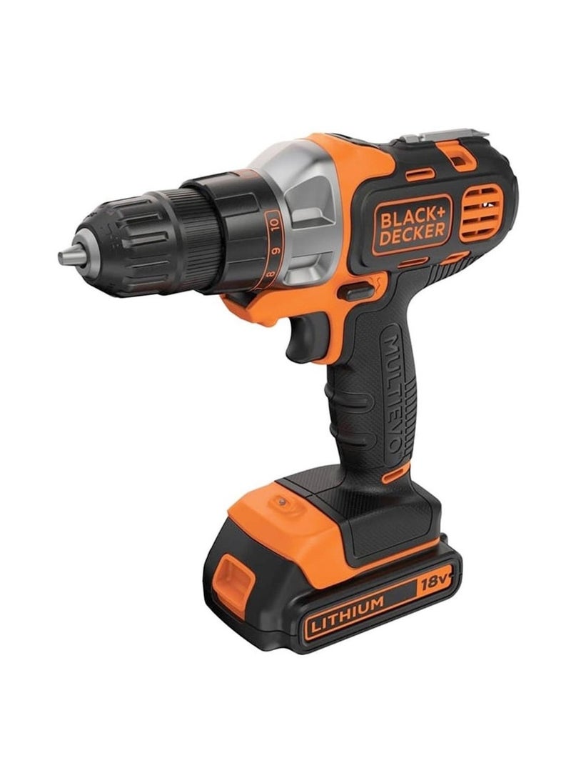 BLACK+DECKER Black+Decker Lithium-ion Cordless Drill Driver (18 V)  - Image 2