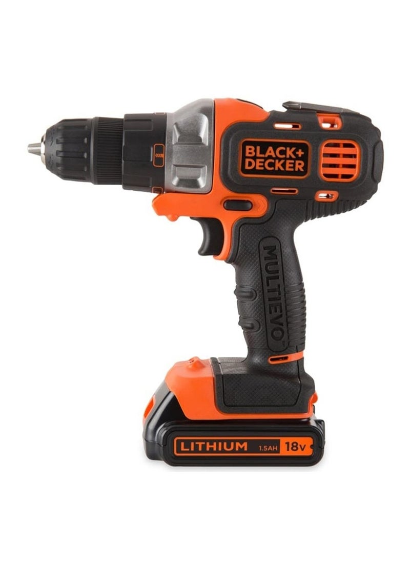 BLACK+DECKER Black+Decker Lithium-ion Cordless Drill Driver (18 V)  - Image 1