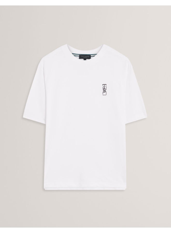 Ted Baker SS Branded T-Shirt - Image 1