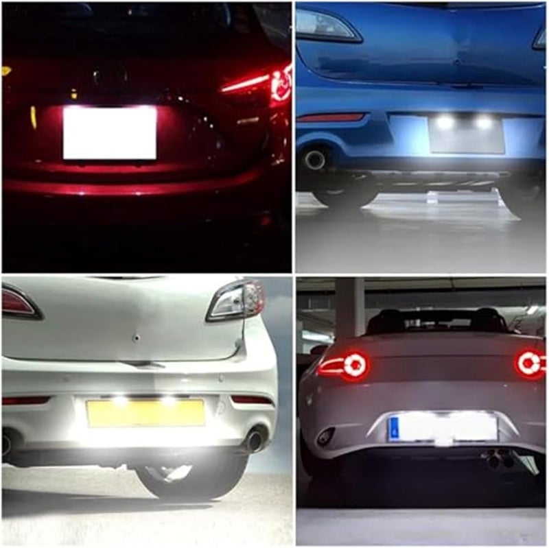 Wivplex 2Pcs LED License Plate Lights for Mazda - Image 5