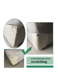 Arabest Cat Scratcher Mat Sisal Cat Scratching Mat with Nail Scratch Mad for Cat Sisal Cat Scratching Pad Cat Scratching Mat for Grinding Claws Protecting Furniture  - Image 3