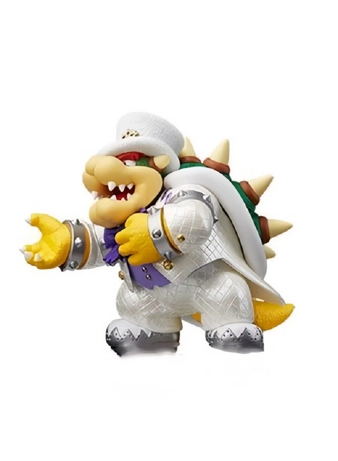 general Super Mary doll model Desktop Decoration Dress Princess Mario Biqi Fire Dragon Kuba doll model Decoration Doll Collection Decoration Gift for family and friends - Image 4