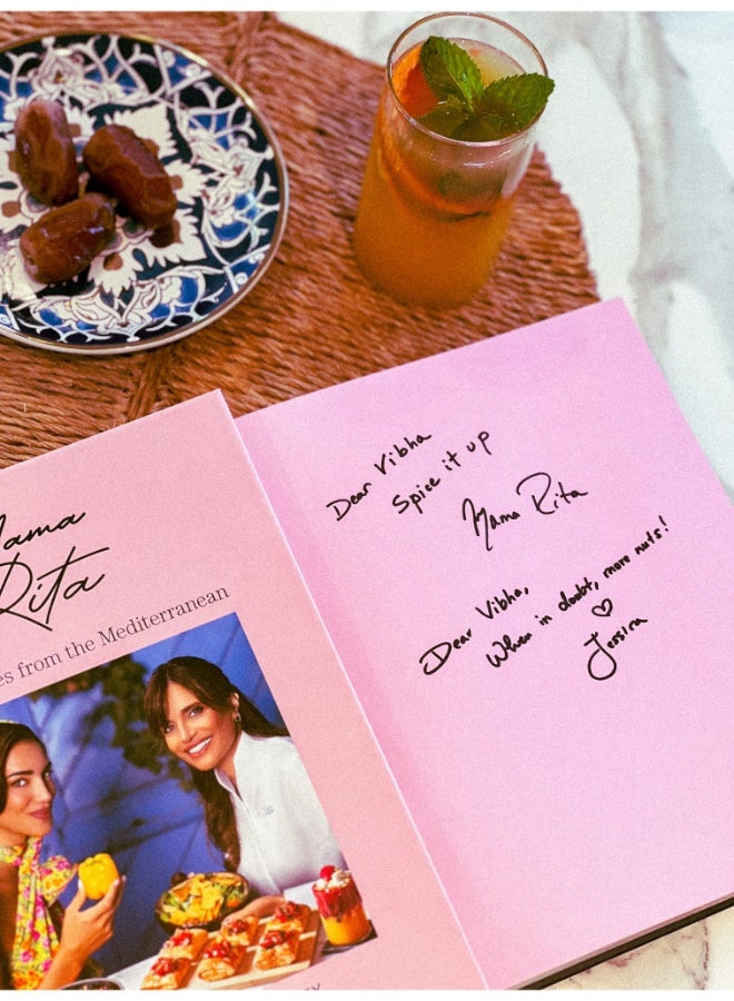Personalized Signed Mama Rita Cookbook - Image 3
