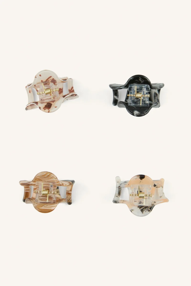 Defacto  Woman 4 piece Hair Clip for Women | Best Price UAE