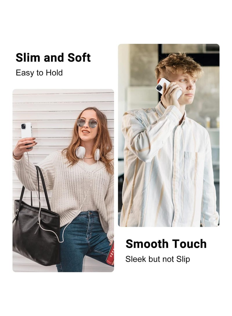 Compatible with iPhone 14 Case, Ultra Slim Fit Phone Case Liquid Silicone Cover with Full Body Protection Anti-Scratch Shockproof Bumper & Soft Microfiber Lining - Image 5