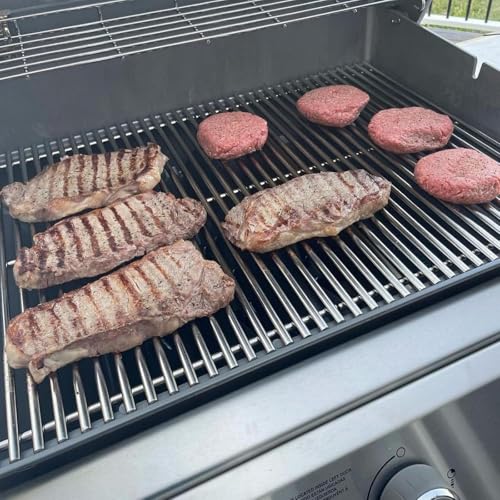 PETKAO 66033 Flavorizer Bars for Weber GS4 Genesis 2 E-410 E-435 E-415 Grill Parts, for Weber Genesis II 410 & II LX 440 Grill (2017 & Newer), for Weber Genesis Flavorizer Bars 66797 Porcelain Steel 16GA - Image 5