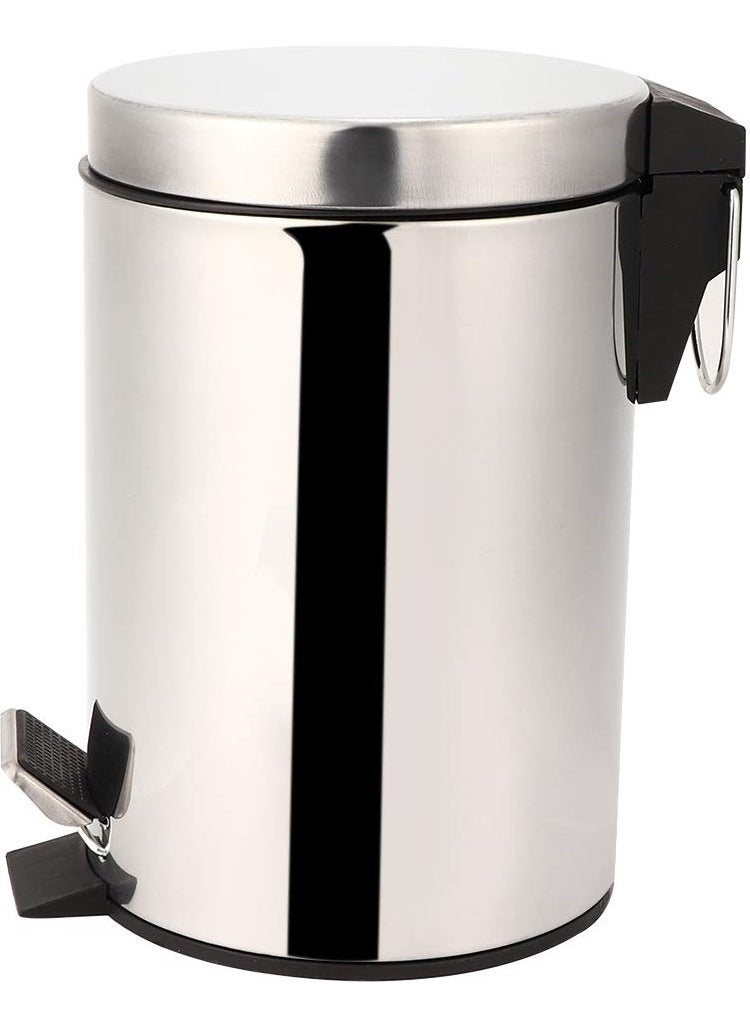 Gör Seç See Seç Kitchen Dustbin Stainless Steel Pedal 3 lt  - Image 2