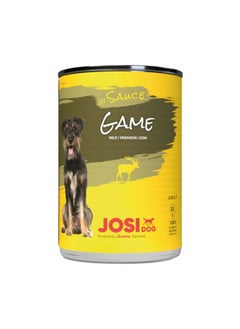 JOSERA Juicy Duke Canned Venison in Sauce Wet Dog Food, 415g 