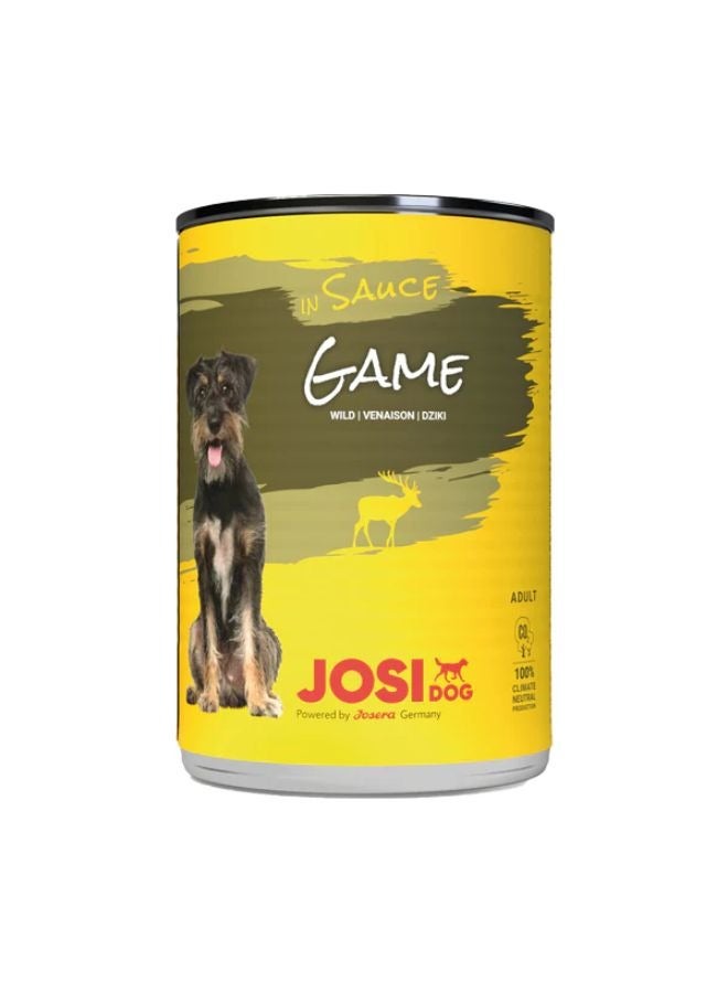 جوزيرا جوسي دوق معلبات لحم الغزال في صلصة طعام رطب للكلاب, 415 جرام
