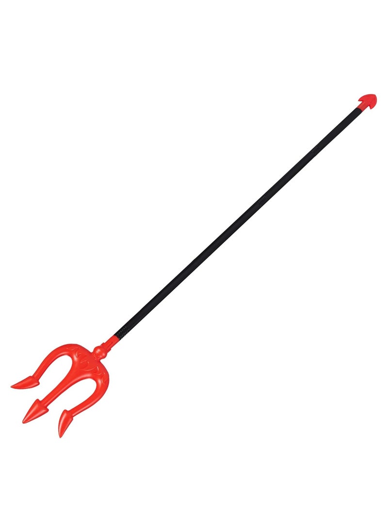 Generic - Halloween Pitchfork, Pitch Fork Staff Prop Costume Accessories for Cosplay Party, Demon Trident Cane for Kids Women Men Halloween Pretend Play, Dress Up Party - Image 1