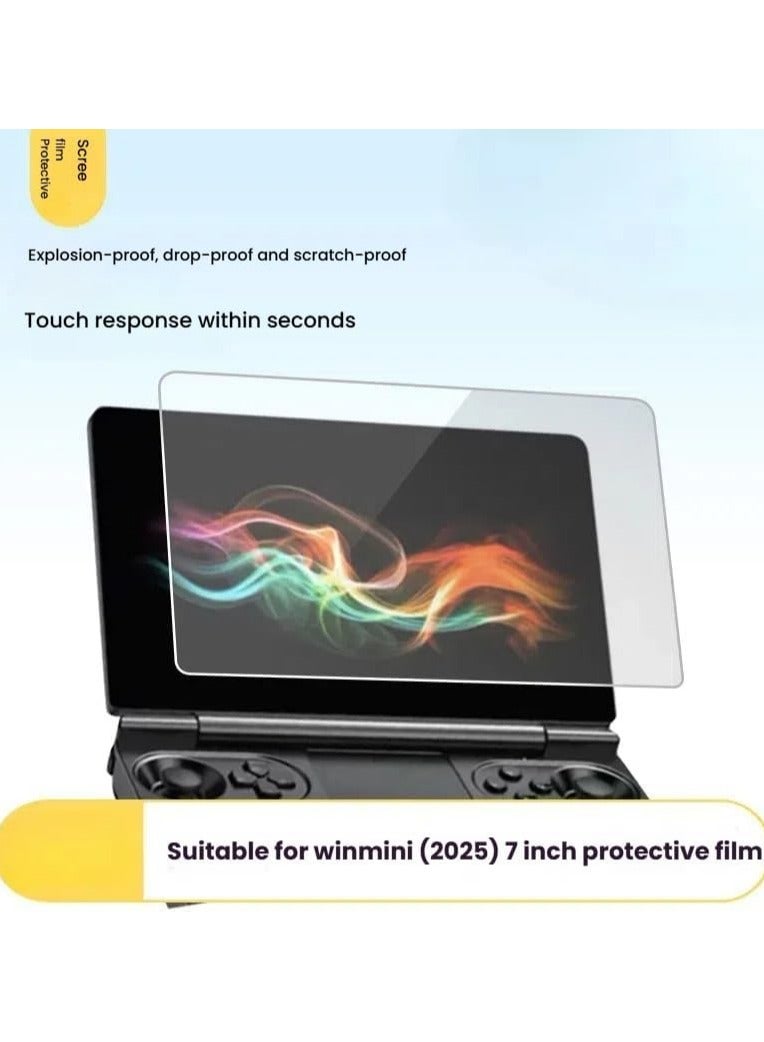 2 Pack Compatible GPD Win Mini (2025) 7 inch eBook Tablet Film for GPD Win Mini 7 HD Scratch Resistant Soft Screen Protectors - Image 3