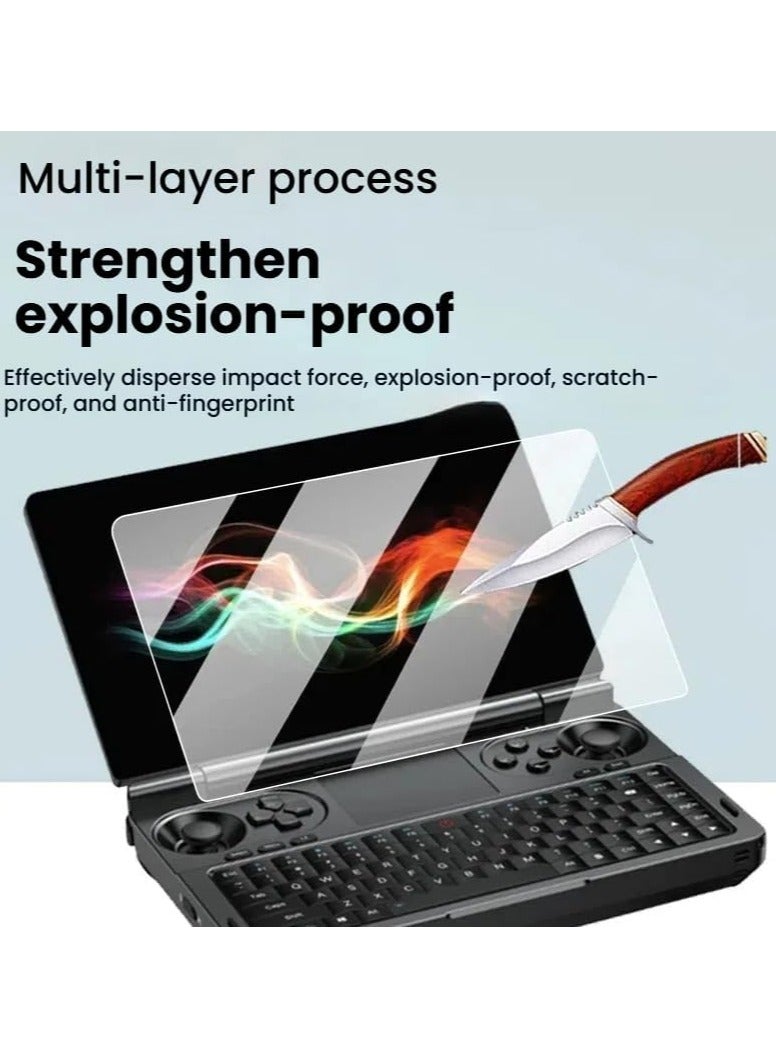 2 Pack Compatible GPD Win Mini (2025) 7 inch eBook Tablet Film for GPD Win Mini 7 HD Scratch Resistant Soft Screen Protectors - Image 4