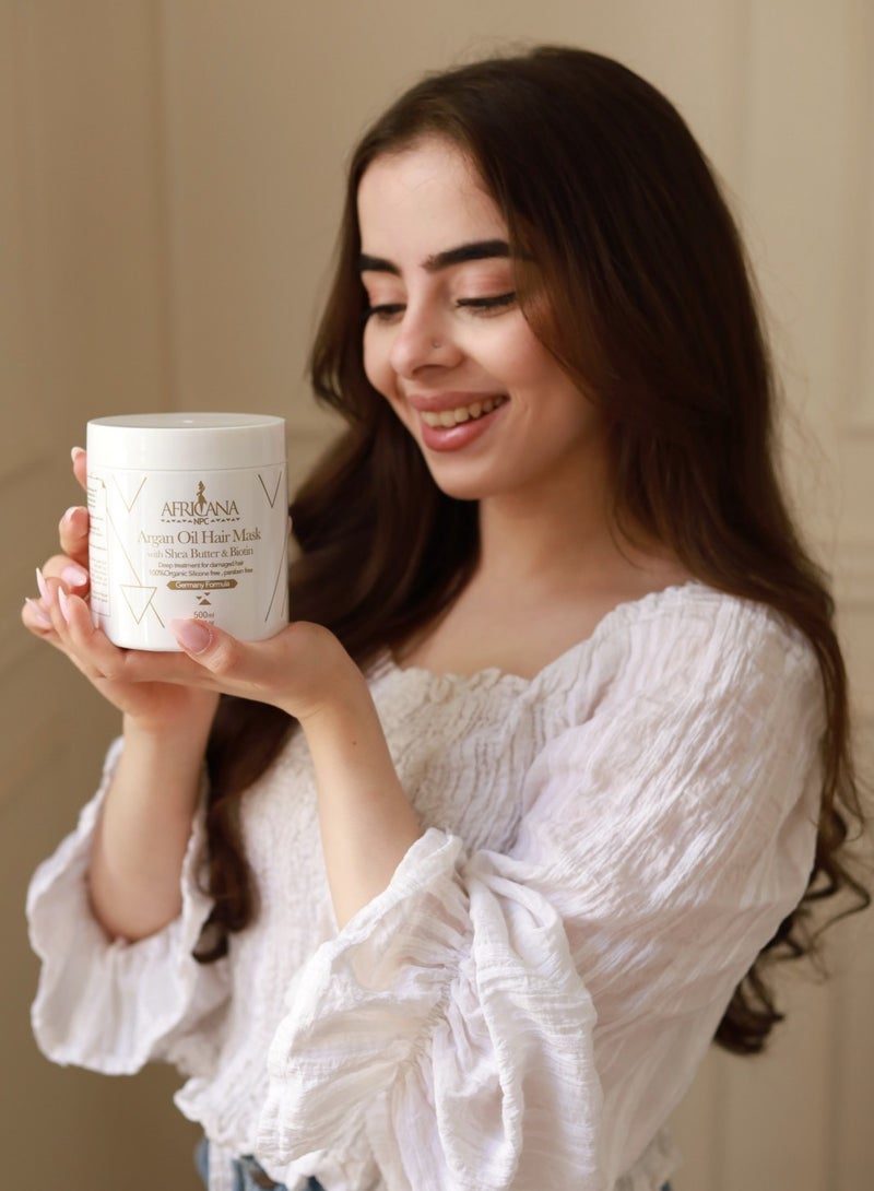 AFRICANANPC Argan Oil Hair Mask NPC 500ml - Image 2
