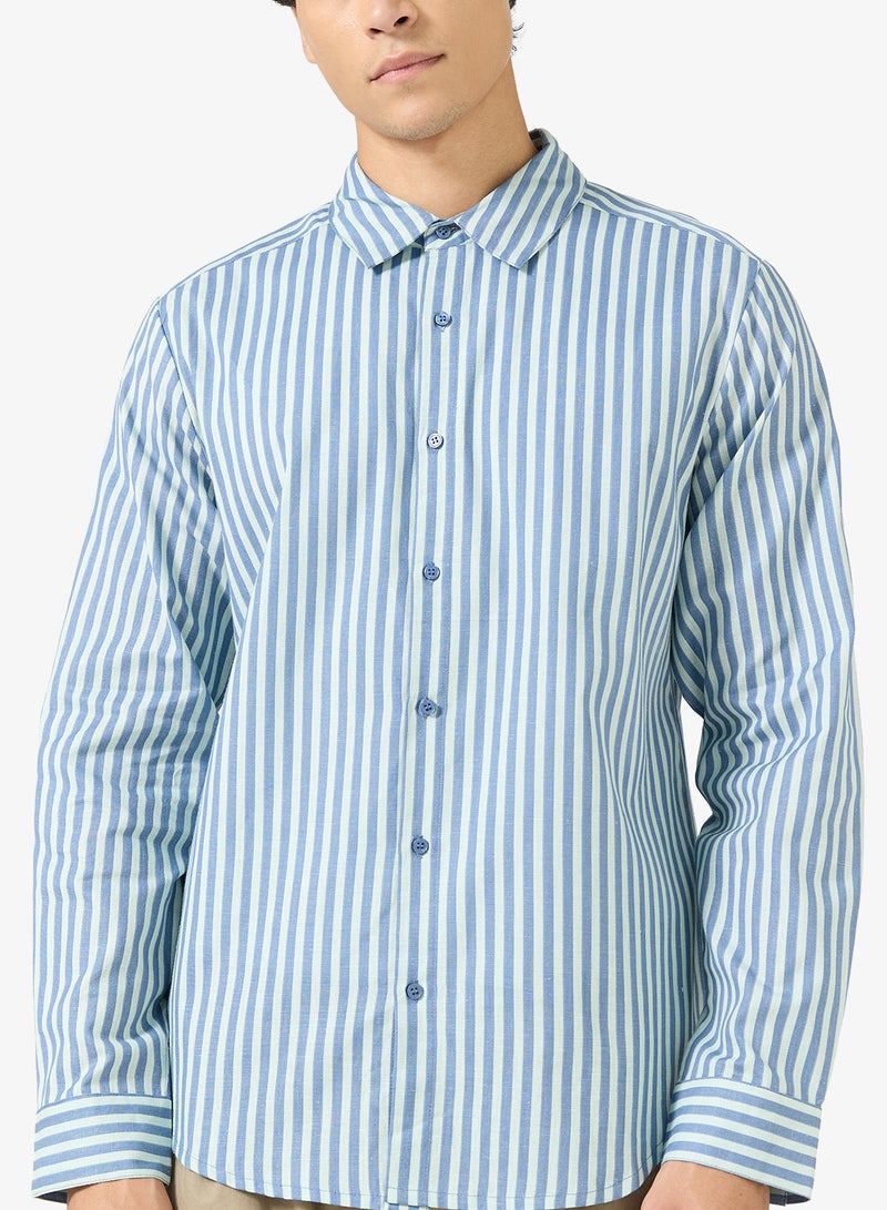 روبرت وود قميص كلاسيكي بقصة عادية - Image 3