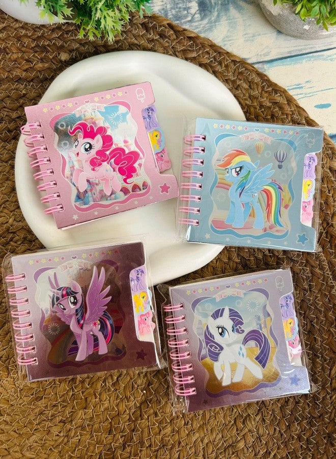 Radhya Accessories Kuromi Mini Diaries for Kids (Pack of 2) A6 notepads for Girls Kawaii Stationery Spiral diaries Birthday Return Gifts Kuromi Melody - Image 2