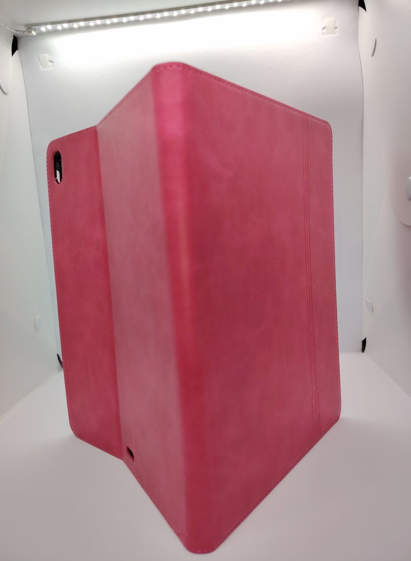 Case For Honor PadX 9 New PU Leather Smart Cover with Auto Sleep Wake Feature Slim Flip Shell Case for Honor Pad X9 PINK - Image 2